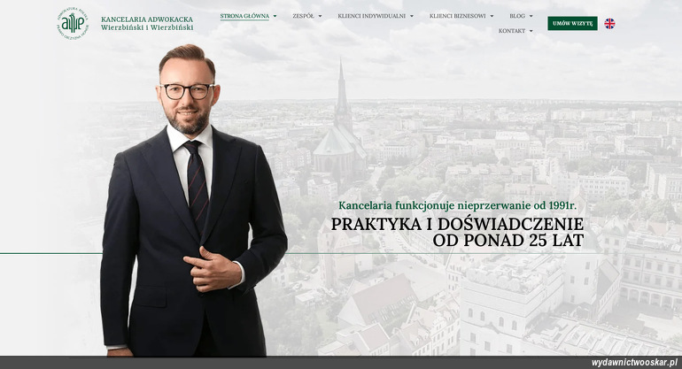 Kancelaria Adwokacka Wierzbiński i Wierzbiński strona www