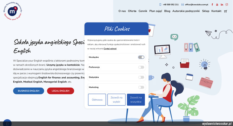 Monika Kowalska Specialize your English
