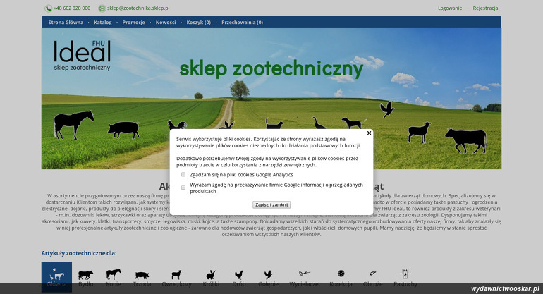 Firma Handlowo Usługowa IDEAL strona www