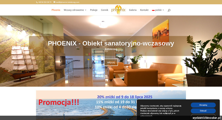 OBIEKTY SANATORYJNO WCZASOWE PÓŁNOC SP Z O O strona www