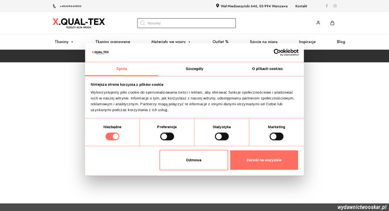 Magazyn Tkanin X.Qual-tex