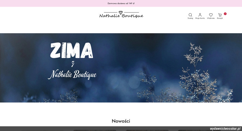 Nathalie Boutique strona www