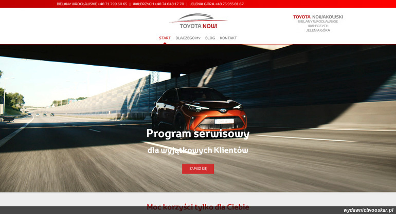 Toyota Now! strona www