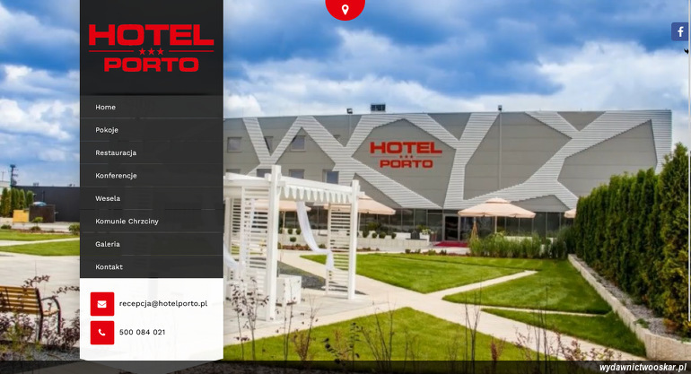 Hotel Porto strona www