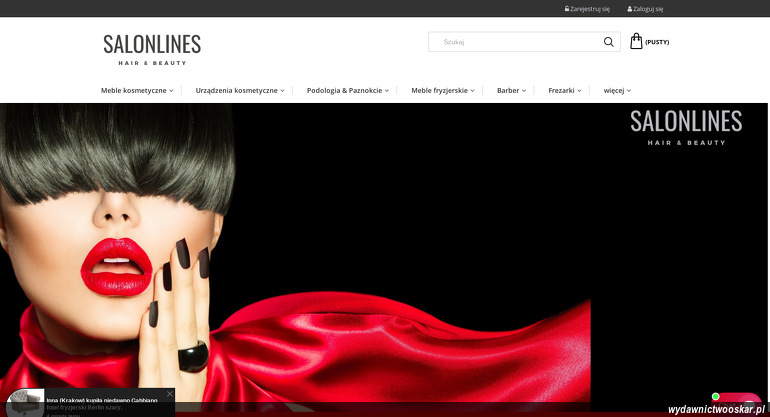 Salonlines strona www