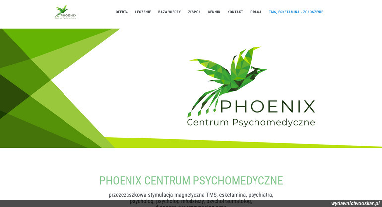 PHOENIX Centrum Psychomedyczne strona www
