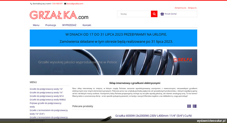 Grzałka.com strona www