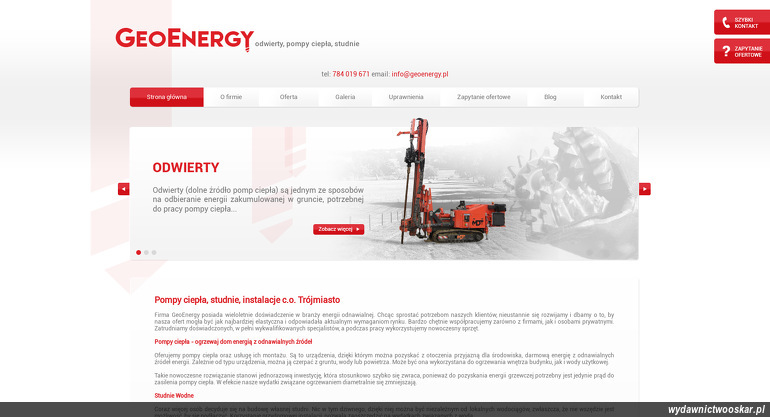 GeoEnergy strona www