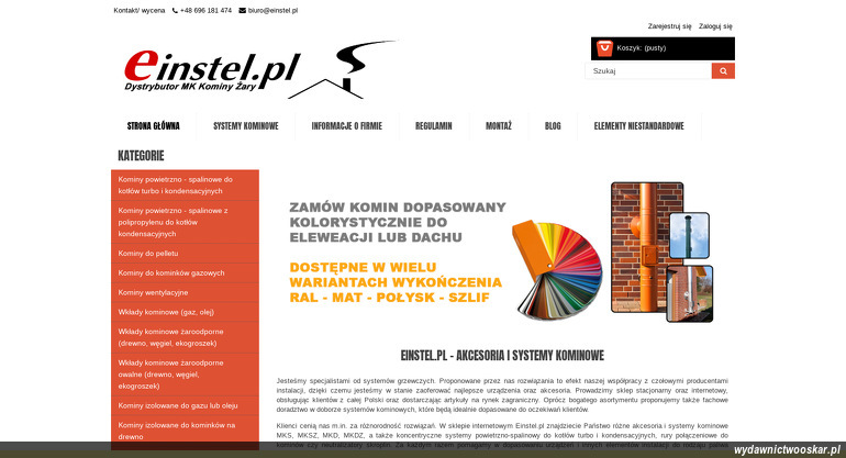 Einstel.pl strona www
