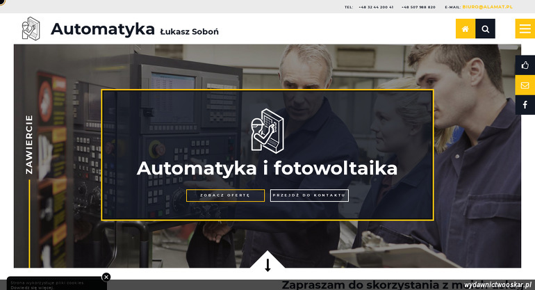 AUTOMATYKA Łukasz Soboń strona www