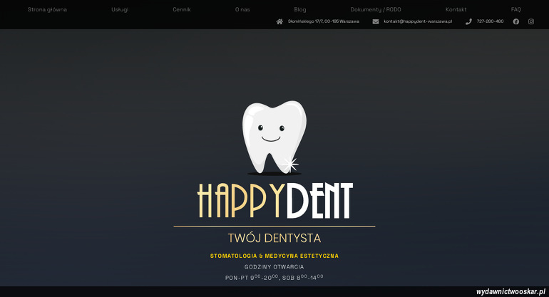 HappyDent - Twój Dentysta strona www